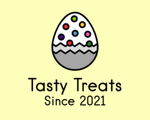 Multicolor Candy Egg logo design