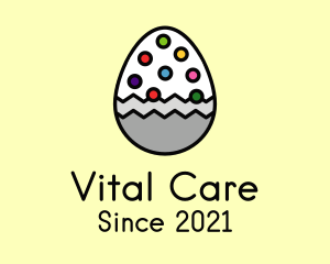 Multicolor Candy Egg logo