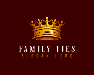 Elegant Community Crown logo design