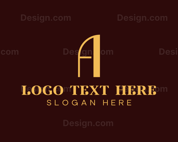 Luxury Author Publishing Letter A Logo