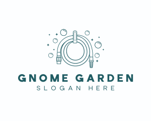 Garden Hose Cleaning Equipment logo design