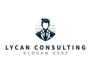 Formal Corporate Person logo design