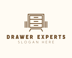 Simple Dresser Drawers  logo design