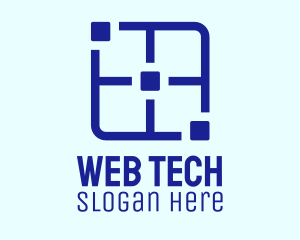 Blue Software Tech  logo design