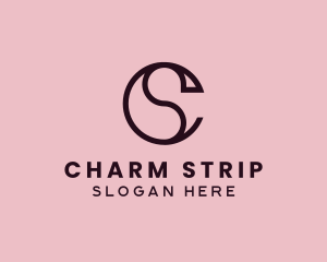 Elegant Lifestyle Company Letter CS logo design