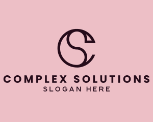 Elegant Lifestyle Company Letter CS logo design