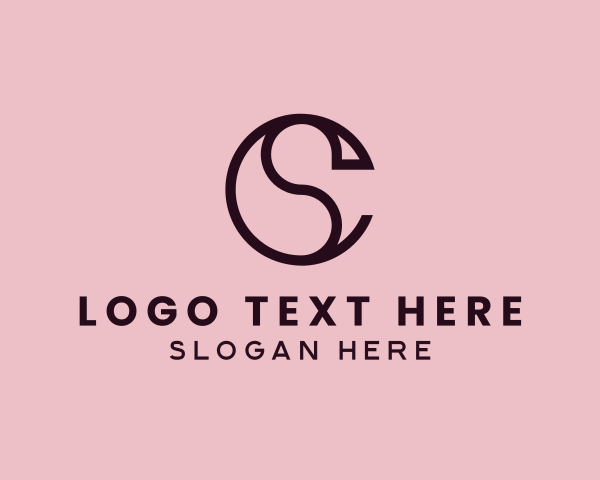 Elegant Lifestyle Company Letter CS logo