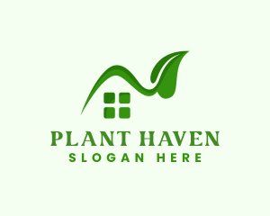 Plant Green House logo design