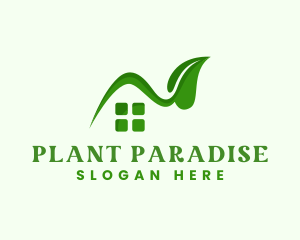 Plant Green House logo design