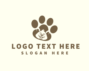 Puppy Dog Paw  logo
