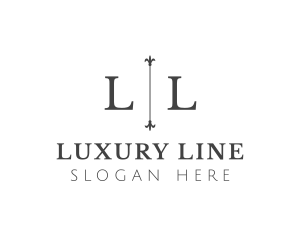 Wrought Iron Luxury logo design