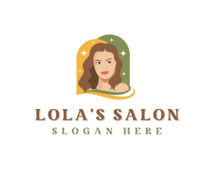 Woman Beauty Salon logo design