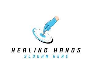 Medical Scalpel Surgery logo design