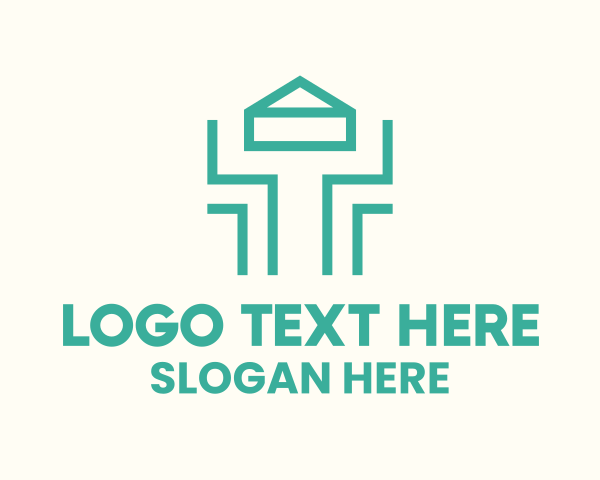 Pedestrian logo example 3