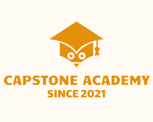 Graduation Cap Owl logo