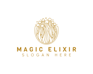 Mushroom Magic Fungi logo design