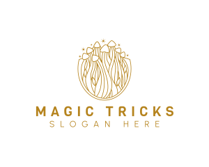 Mushroom Magic Fungi logo design