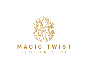 Mushroom Magic Fungi logo design