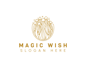 Mushroom Magic Fungi logo design