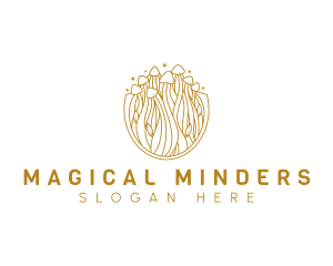 Mushroom Magic Fungi logo design