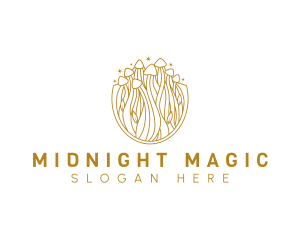 Mushroom Magic Fungi logo design