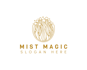 Mushroom Magic Fungi logo design