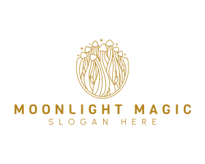 Mushroom Magic Fungi logo design