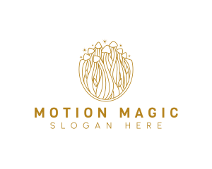 Mushroom Magic Fungi logo design