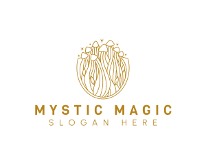 Mushroom Magic Fungi logo design