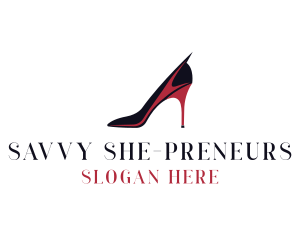 Fashion Stilettos Heels logo design