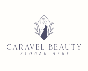 Beauty Fashion Girl logo design