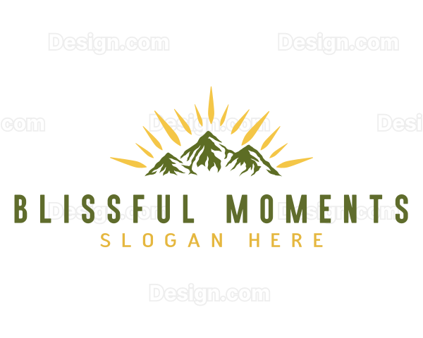 Mountain Outdoor Destination Logo