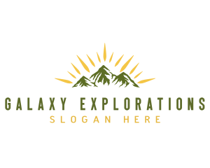 Mountain Outdoor Destination logo design