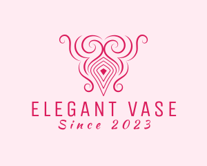 Vase Swirl Decor logo
