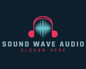 Audio Soundwave Headphones logo