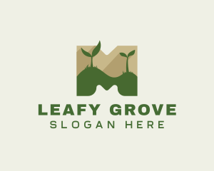 Planting Leaves Eco logo