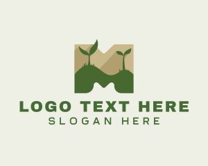 Leaves - Planting Leaves Eco logo design