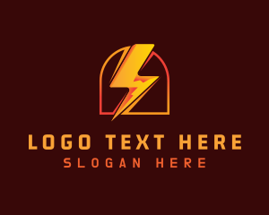 Speed - Speed Lightning Bolt logo design