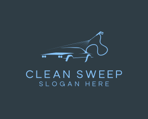 Cleaning Water Car Wash logo design