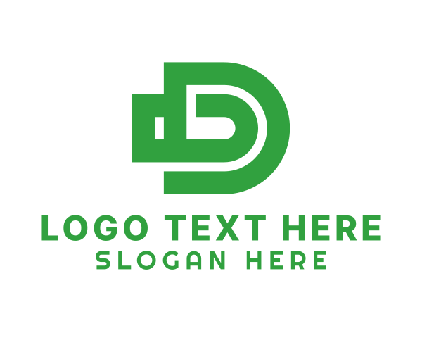 Thick logo example 3