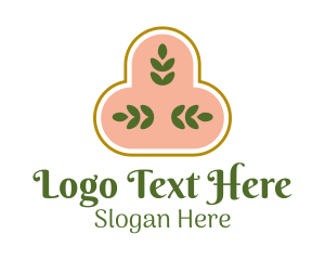 Bohemian Plant Leaves logo