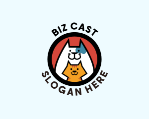 Cat Dog Shelter Logo
