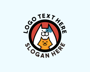 Shelter - Cat Dog Shelter logo design