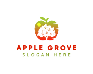 Apple Tree Farm logo design