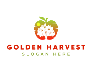 Apple Tree Farm logo design