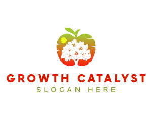 Apple Tree Farm logo design