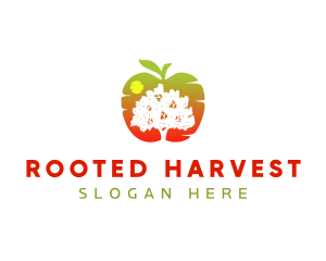 Apple Tree Farm logo design