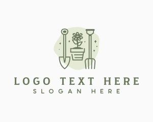 Gardening Tool Plant logo