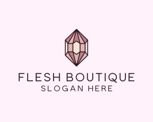 Crystal Jewelry Boutique logo design