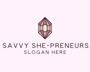 Crystal Jewelry Boutique logo design